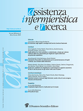 2025 Vol. 44 N. 2 Aprile-Giugno